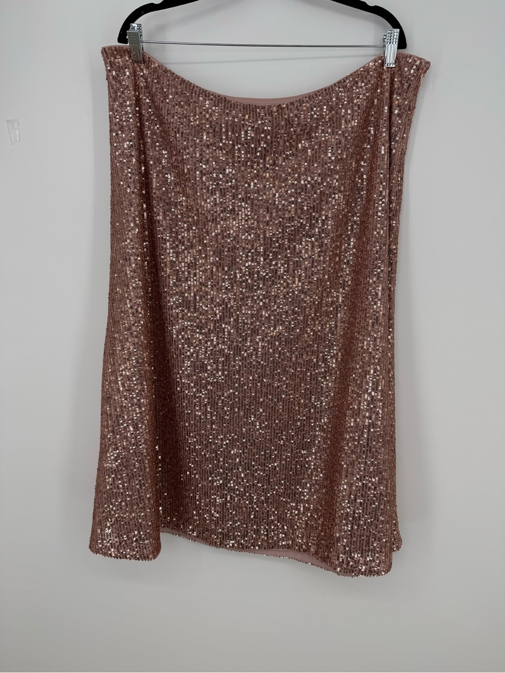 Loft Plus Rose Sequin Midi Skirt size 16